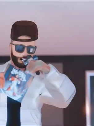 DJ Drama · Low poly model · Animations for video game