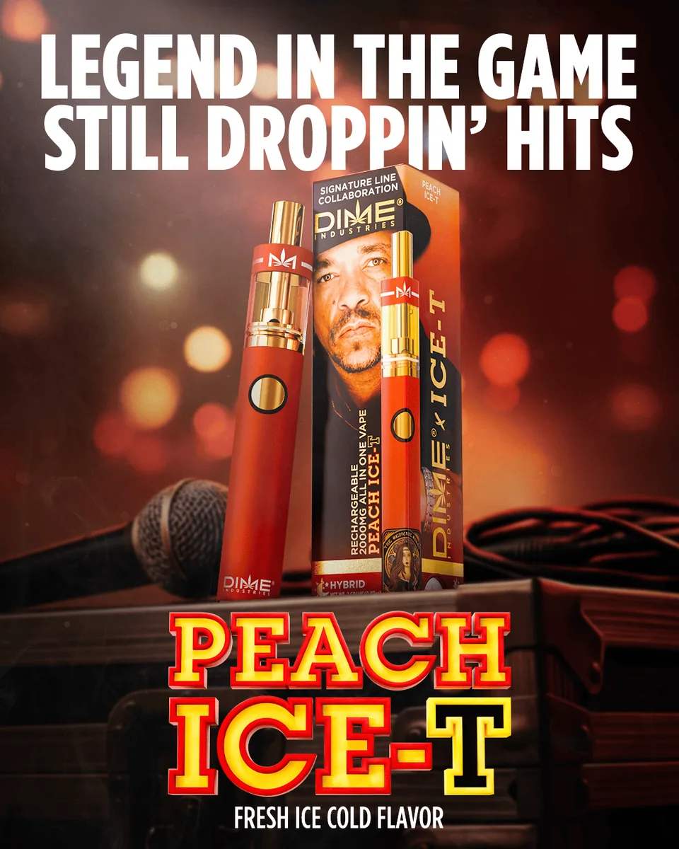 Peach ICE-T social graphic, Legend in the game